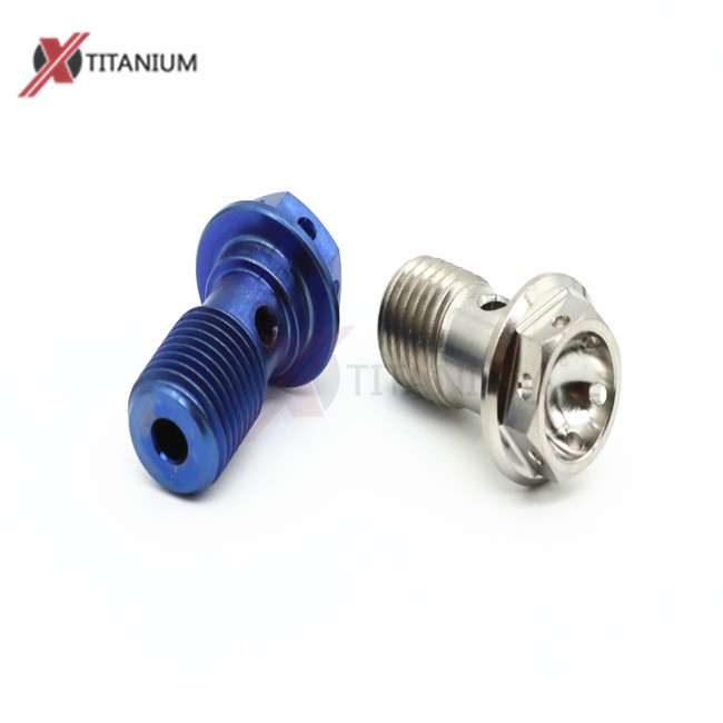 Titanium Alloy Brake Caliper Banjo Bolt M10